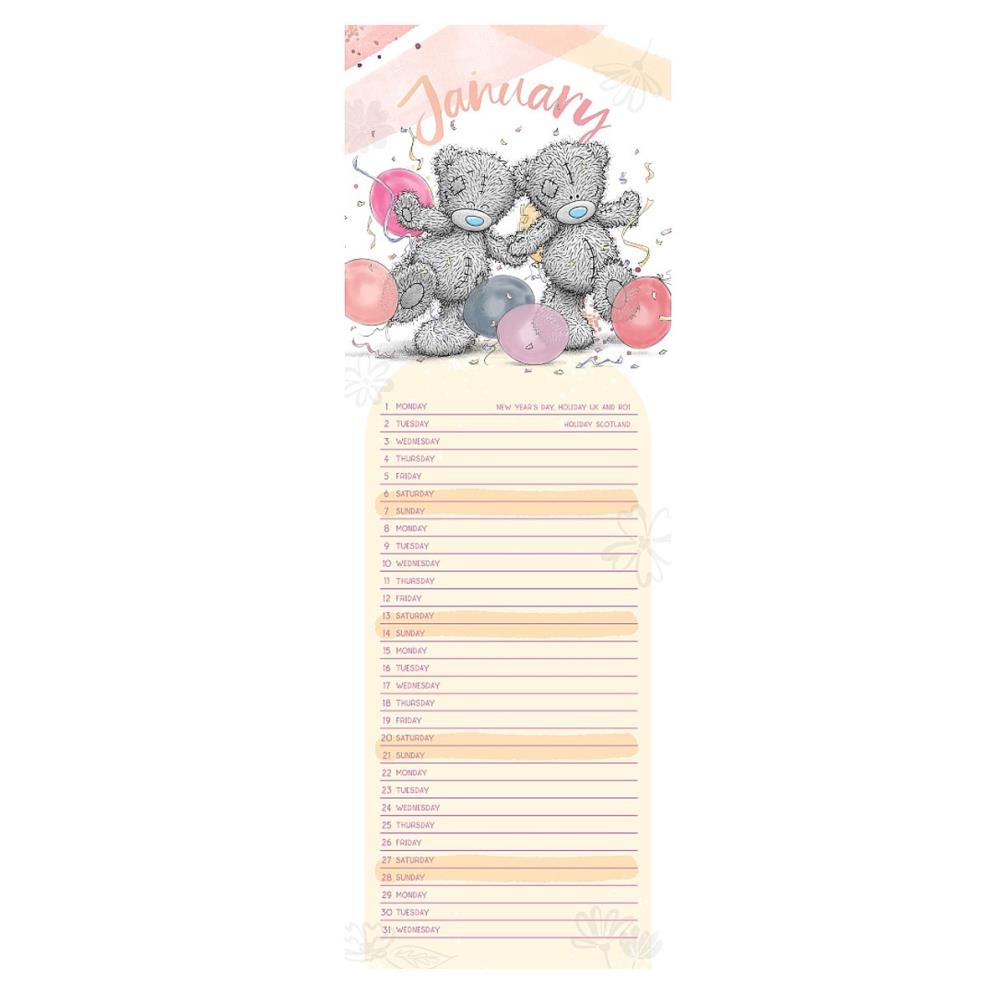 2024 Me to You Bear Classic Slim Calendar Extra Image 2
